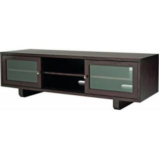 Sanus 0   63 in. Dual Purpose Lowboy AV Cabinet   Chocolate JFV60 CH1