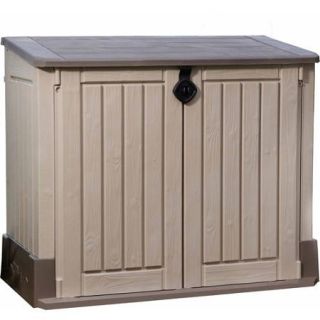 Keter 30 cu. ft Storage Shed, Taupe