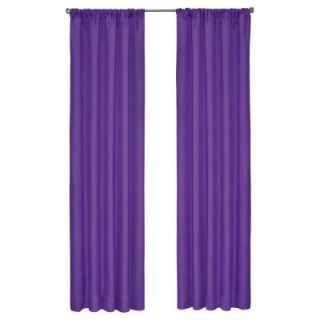 Eclipse Kendall Blackout Purple Curtain Panel, 84 in. Length 10707042X084PUR