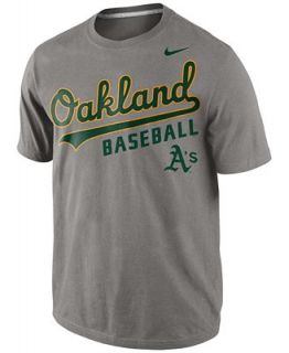 Nike Mens Oakland Athletics Away Practice T Shirt   Sports Fan Shop
