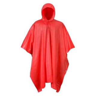 Mossi Red PVC Rain Poncho 51 112R
