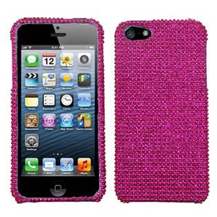 KTA 101 Hot Pink iPhone 5 Bling Rhinestone cover   TVs & Electronics