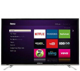 Hitachi 32 1080p LED HDTV with Roku Streaming —