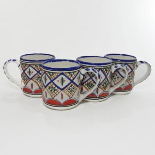Le Souk Ceramique Tabarka Design 12 oz. Coffee Mug