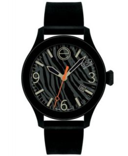 ESQ Movado Watch, Unisex Swiss ESQ One Black Silicone Strap 43mm