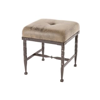 Stone County Ironworks Forest Hill Natural Black Square Ottoman
