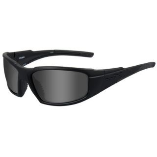Wiley X Rush Sunglasses   Smoke Grey Lens/Matte Black Frame 737812