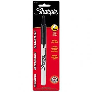 Sharpie RT Retractable Permanent Marker, 1 marker   Office Supplies