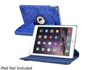 Insten Cute Leather Folio Book Style Flip Case Cover For Apple iPad Air 2, Blue 1991094   Laptop Cases & Bags