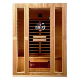 Lifesmart Infracolor 3 Person Sauna with Combo Heat Therapy, Full Chromo Therapy and  Sound System LSS TCED IC3