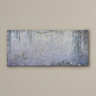 Charlton Home Water Lilies, Morning by Claude Monet Painting Print