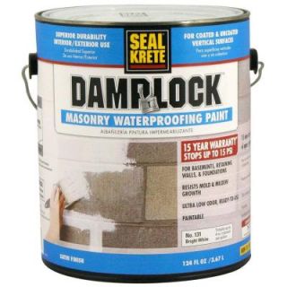 Seal Krete 1 gal. Damplock Masonry Waterproofing Paint 131001
