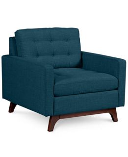 Karlie Fabric Arm Chair Custom Colors   Furniture