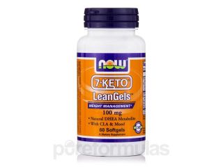 7 KETO LeanGels 100 mg   60 Softgels by NOW