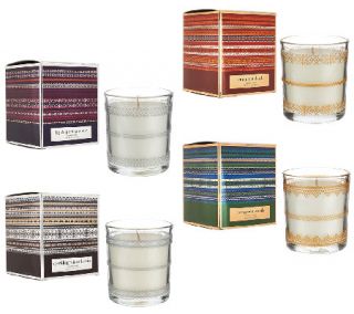 ED On Air Set of 4 Candles w/ Gift Boxes by Ellen DeGeneres —