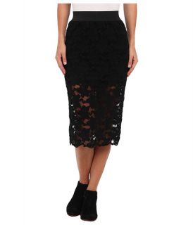 Free People Lace Pencil Skirt