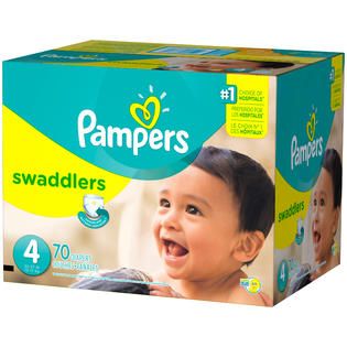 Pampers Swaddlers Size 4 Super Pack Diapers, 70 ct   Baby   Baby