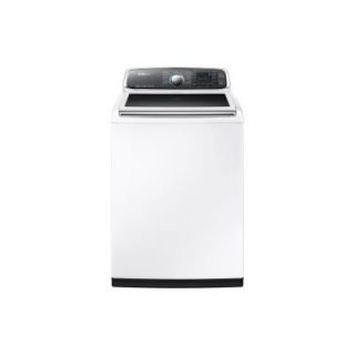 Samsung 5.2 cu. ft. High Efficiency Top Load Washer in White, ENERGY STAR WA52J8060AW