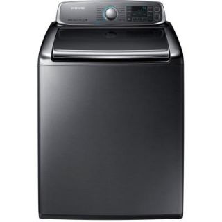 Samsung 5.6 cu. ft. High Efficiency Top Load Washer with Steam in Platinum, ENERGY STAR WA56H9000AP