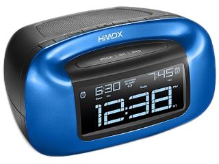 HMDX HX B340BL Blue Chill Bluetooth Bluetooth Alarm Clock for Alarm Clock