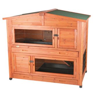 Trixie Pet Products Natura 2 Story Small Animal Hutch with Attic