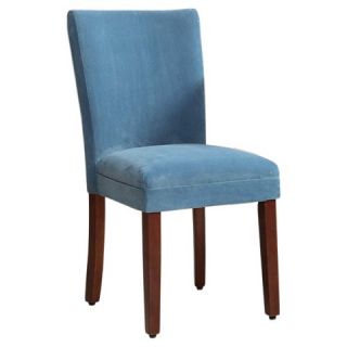 Parsons Chair with Mid Tone Wood
