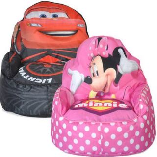 Toddler Bean Bag Sofa Chair (Your Choice in Character) with Room Accessory
