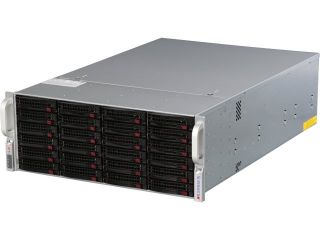 SUPERMICRO SSG 6047R E1R24N 4U Rackmount Server Barebone Dual LGA 2011 Intel C602 DDR3 1600/1333/1066/800