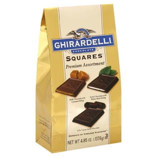 Ghirardelli Chocolate Squares, Premium Assortment, 4.85 oz (137.6 g)