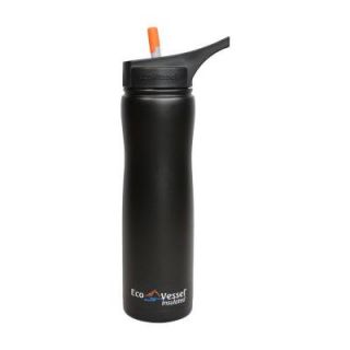 Eco Vessel Summit Triple Insulated 24 fl. oz. Stainless Steel Bottle with Flip Straw SUM700BS