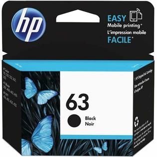 HP 63 Ink Cartridge   Black (F6U62AN)   TVs & Electronics   Computers