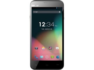 Blu Dash 5.0+ D412L Black Unlocked GSM Dual SIM Android Phone