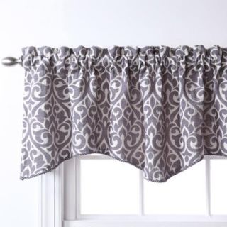 Bryce Chenille Scalloped Valance with Cording