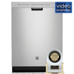 Kenmore Elite 24 Built In Dishwasher Powerful and Quiet at 