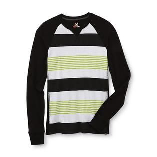 Amplify Young Mens Thermal T Shirt   Striped   Clothing, Shoes