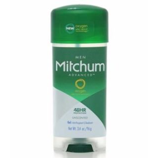 Mitchum Anti Perspirant Deodorant Clear Gel Unscented 3.40 oz (Pack of 6)