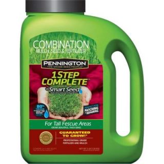 Pennington 3 lb. 1 Step Complete for Tall Fescue with Smart Seed, Mulch, Fertilizer 100086563