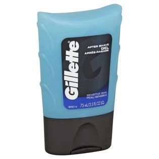 Gillette After Shave, Gel, Sensitive Skin, 2.5 fl oz (75 ml)   Beauty