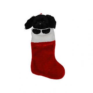 Trim A Home® Plush Animal Head Christmas Stocking, 21 in.   Seasonal