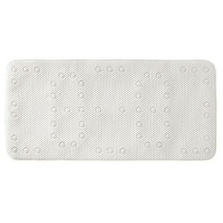 Essential Home  White Soft Cushion Bath Mat 17 in. x 36 in