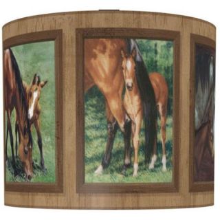 Illumalite Designs Horse Drum Lamp Shade