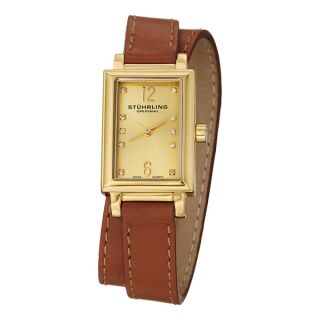 Stuhrling Original Womens Paris Interchangeable Strap Watch