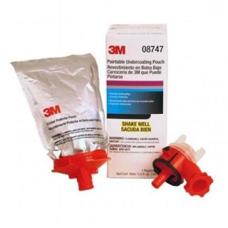 3M Company 3M 8747 Paintable Undercoating Pouch   5 oz.