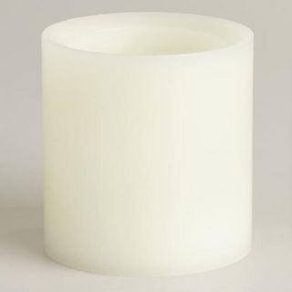 3 x 3 Ivory Flameless LED Pillar Candle