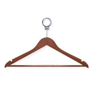 Honey Can Do 24 Pack Cherry Hotel Suit Hangers   Home   Storage
