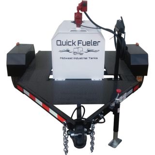 Midwest Industrial Tanks Quick Fueler Fuel Trailer — 115 Gal. Capacity, Model# QF-115