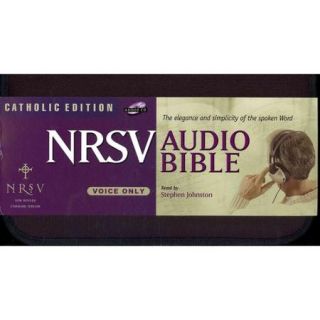 NRSV Audio Bible New Revised Standard Version, Catholic Edition, Voice Only