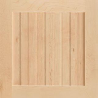 American Woodmark 14 9/16x14 1/2 in. Shorebrook Maple Cabinet Door Sample in Natural 95018