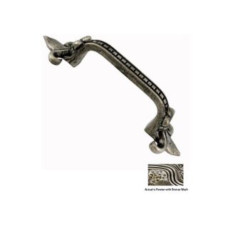 Anne at Home 3 in Center to Center Pewter French Country Bar Cabinet Pull