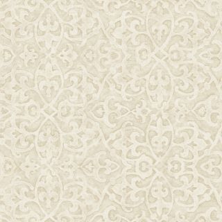 Fresco Pearly Gate 33 x 20.5 Damask 3D Embossed Wallpaper